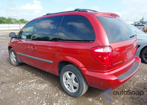 2007 Dodge Caravan Sxt z USA, uszkodzony, nr VIN 1D4GP45R07B161281